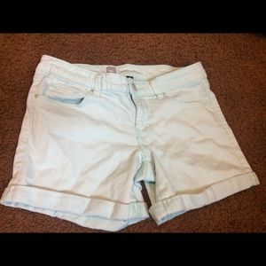 Womens mint shorts